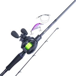 Wychwood Agitator LR-C Ready to Fish Baitcasting Rod Kit 7ft/20-50g